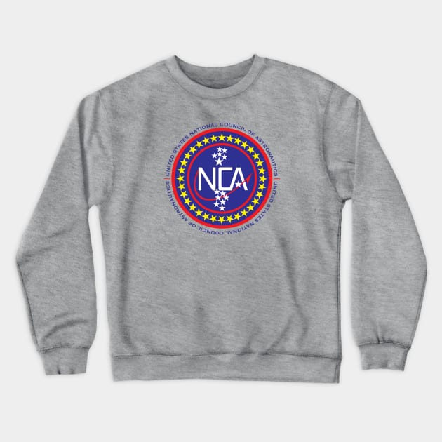 U.S. National Council of Astronautics Crewneck Sweatshirt by DesignWise